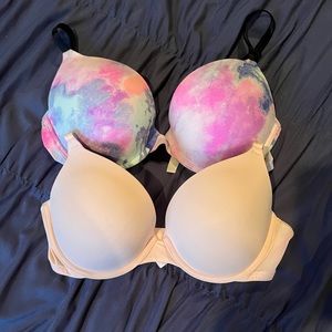 Lot of 2 wear everywhere push up bras
